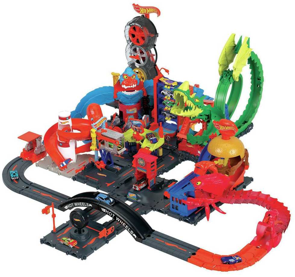 Hot Wheels mietas žaidimo rinkinys „Plovykla" 2022