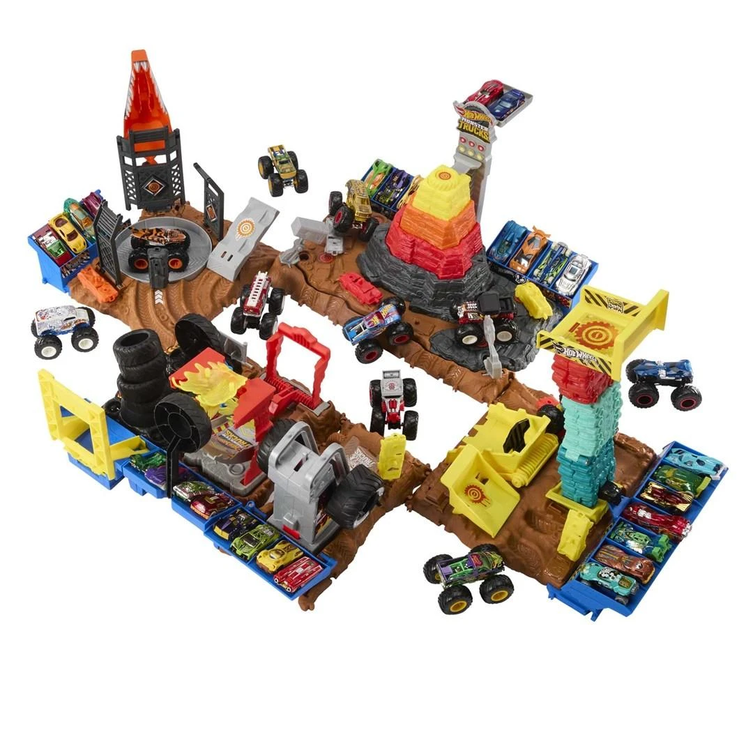 Hot Wheels Monster Trucks Ognista demolka HNB90