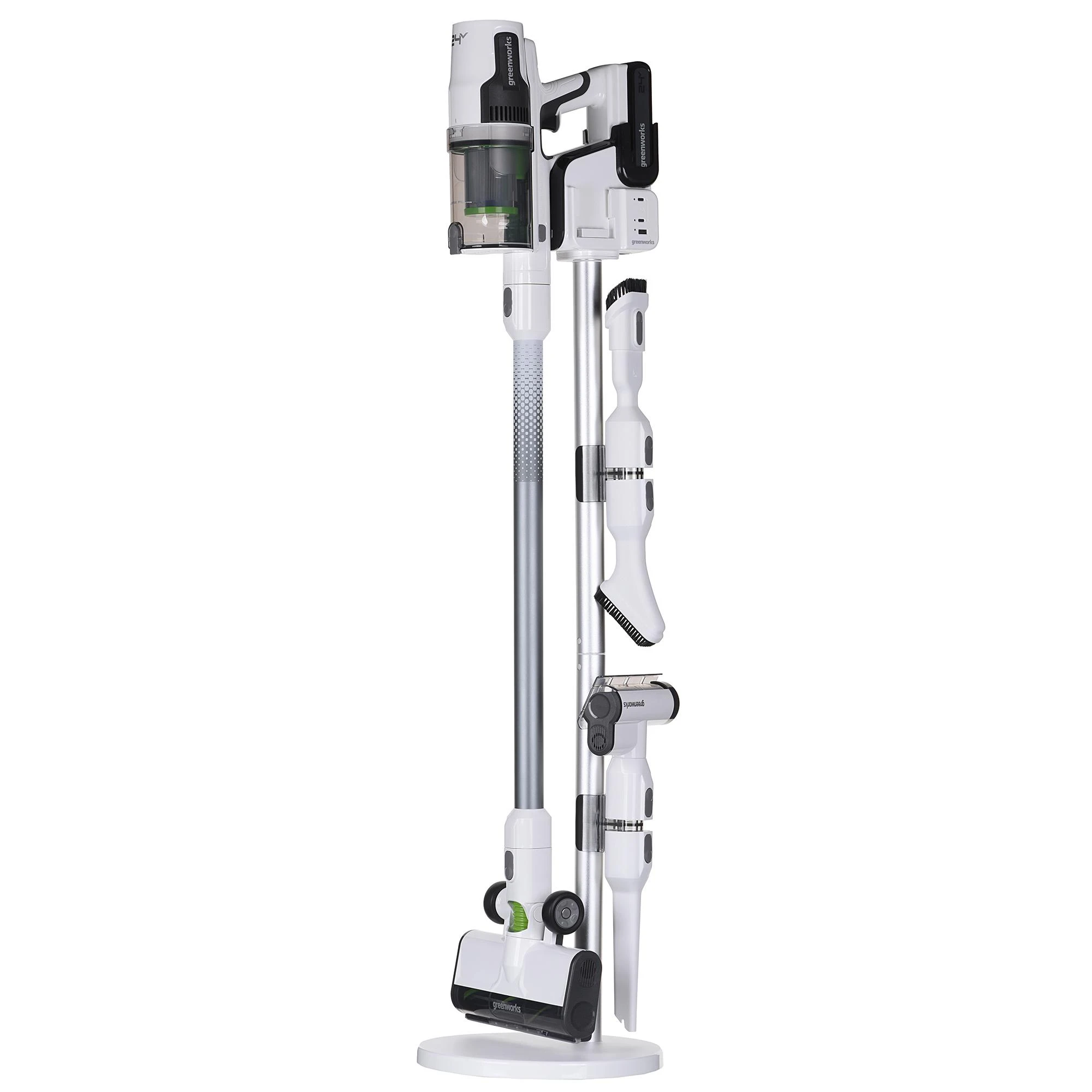 Greenworks belaidis dulkių siurblys GD24SVK4D 24V 4Ah