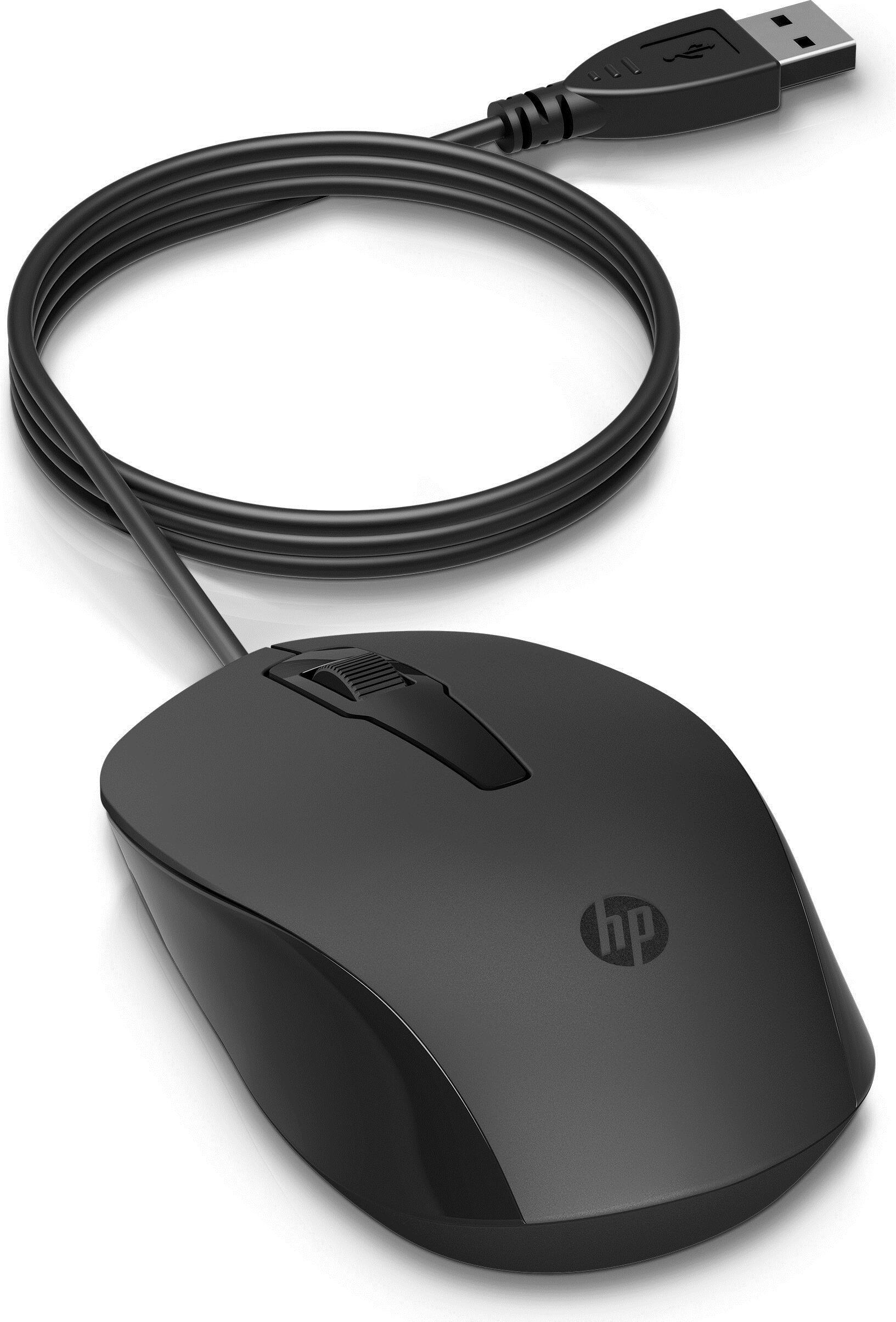 Hewlett Packard (HP) HP 150 USB Pelė su laidu - Juodas