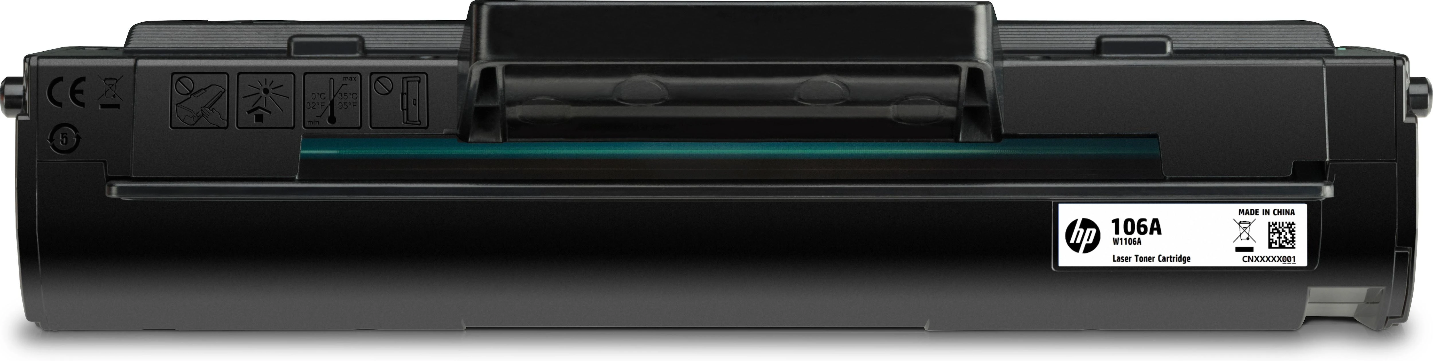 Hewlett Packard (HP) HP 106A (W1106A) Lazerinė kasetė, Juoda