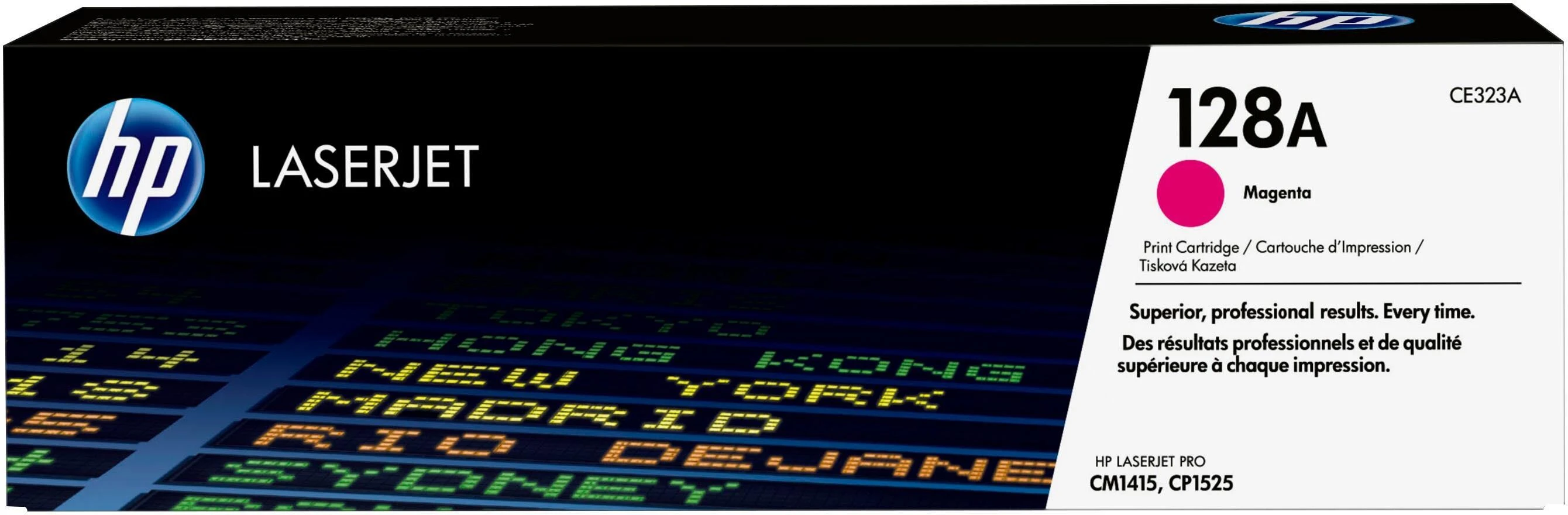 Hewlett Packard (HP) HP 128A, skirtas Color LaserJet CM1415 / CP1525 serijai Toneris Magenta (1 300 puslapių)