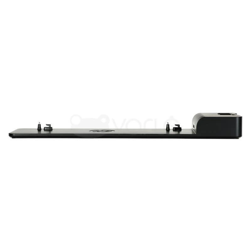 Hewlett Packard (HP) „HP UltraSlim“ prijungimo stotis 65 W – 4 x USB 3.0, 2 x DisplayPort 1.2, 1 x VGA, 1 x RJ-45, 1 x Linijinis įvestis, 1 x Linijinis išvestis
