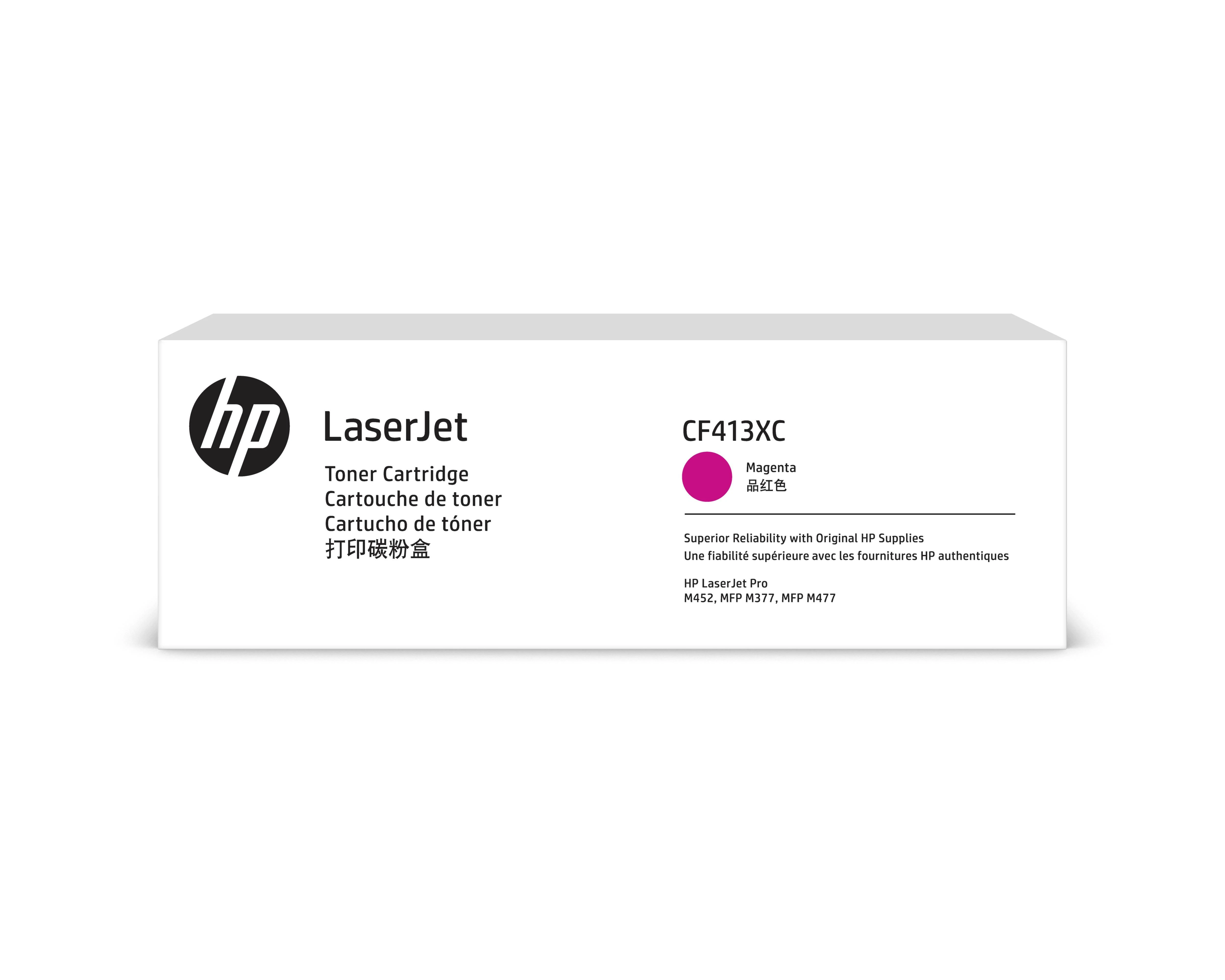 Hewlett Packard (HP) HP 410X kasetė, rausvai raudona, didelės talpos