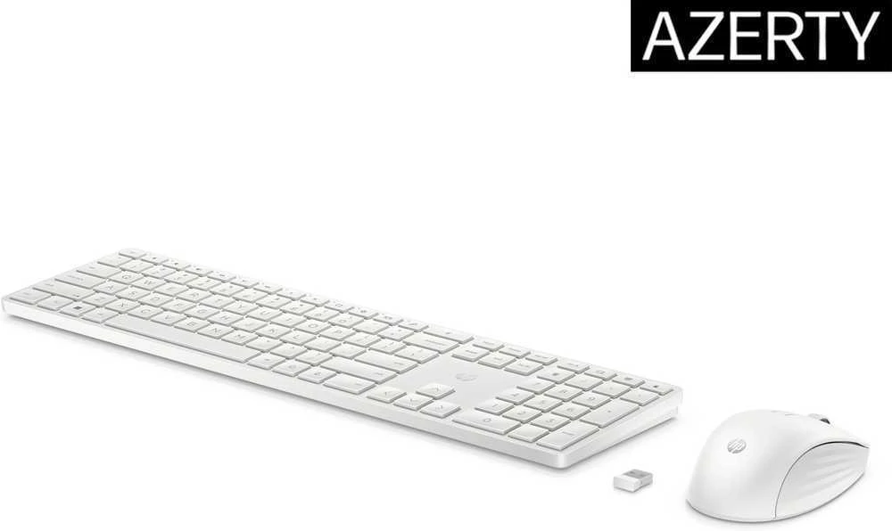 HP 650 Wireless Pelė Klaviatūra Combo - Baltas - US ENG