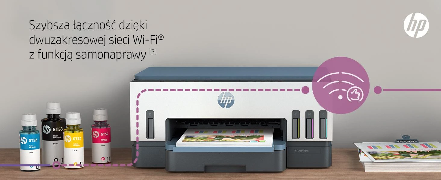 Daugiafunkcis Spausdintuvas - HP Smart Tank 725 A4 4800x1200 DPI 15ppm Wi-Fi