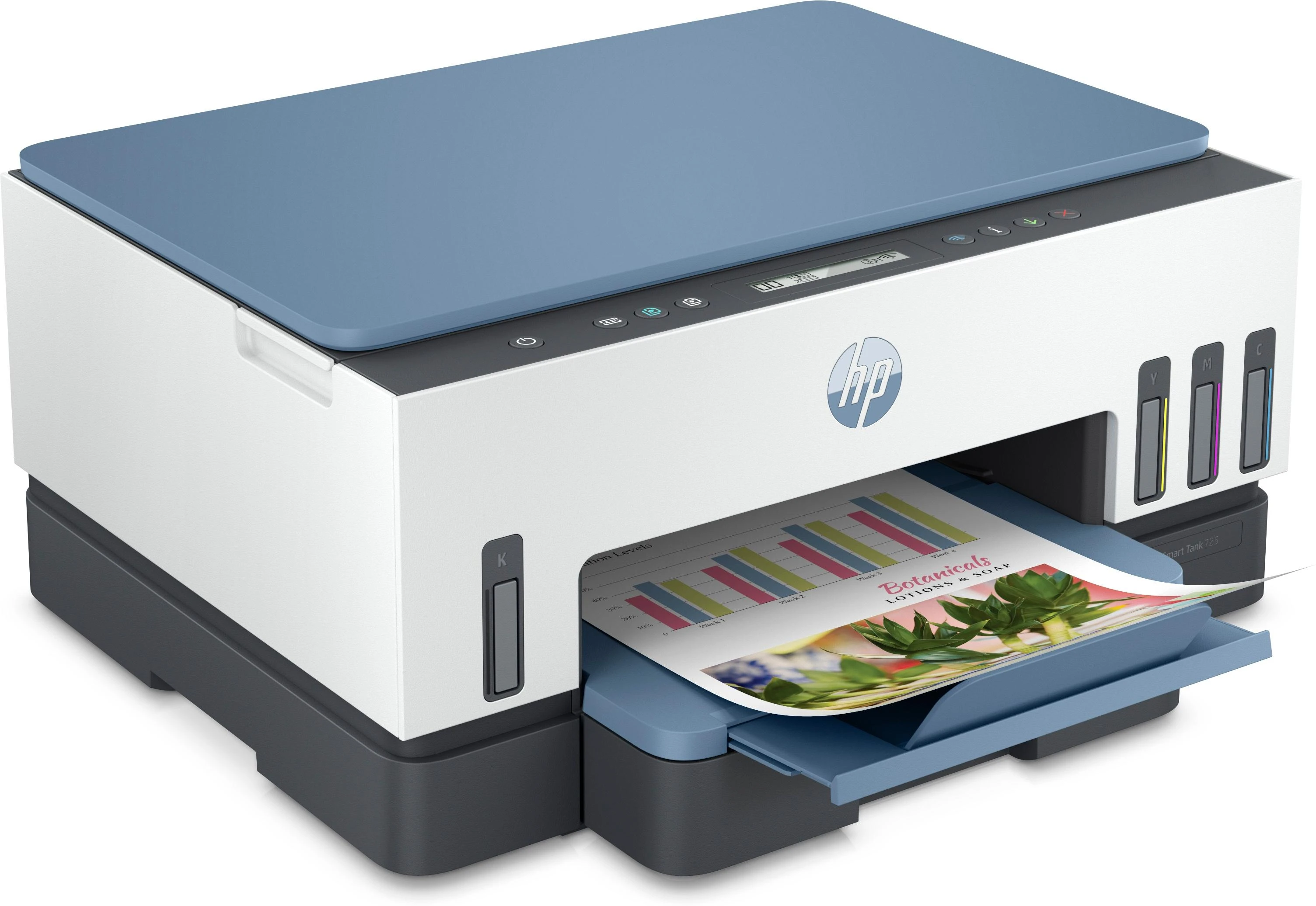 Daugiafunkcis Spausdintuvas - HP Smart Tank 725 A4 4800x1200 DPI 15ppm Wi-Fi