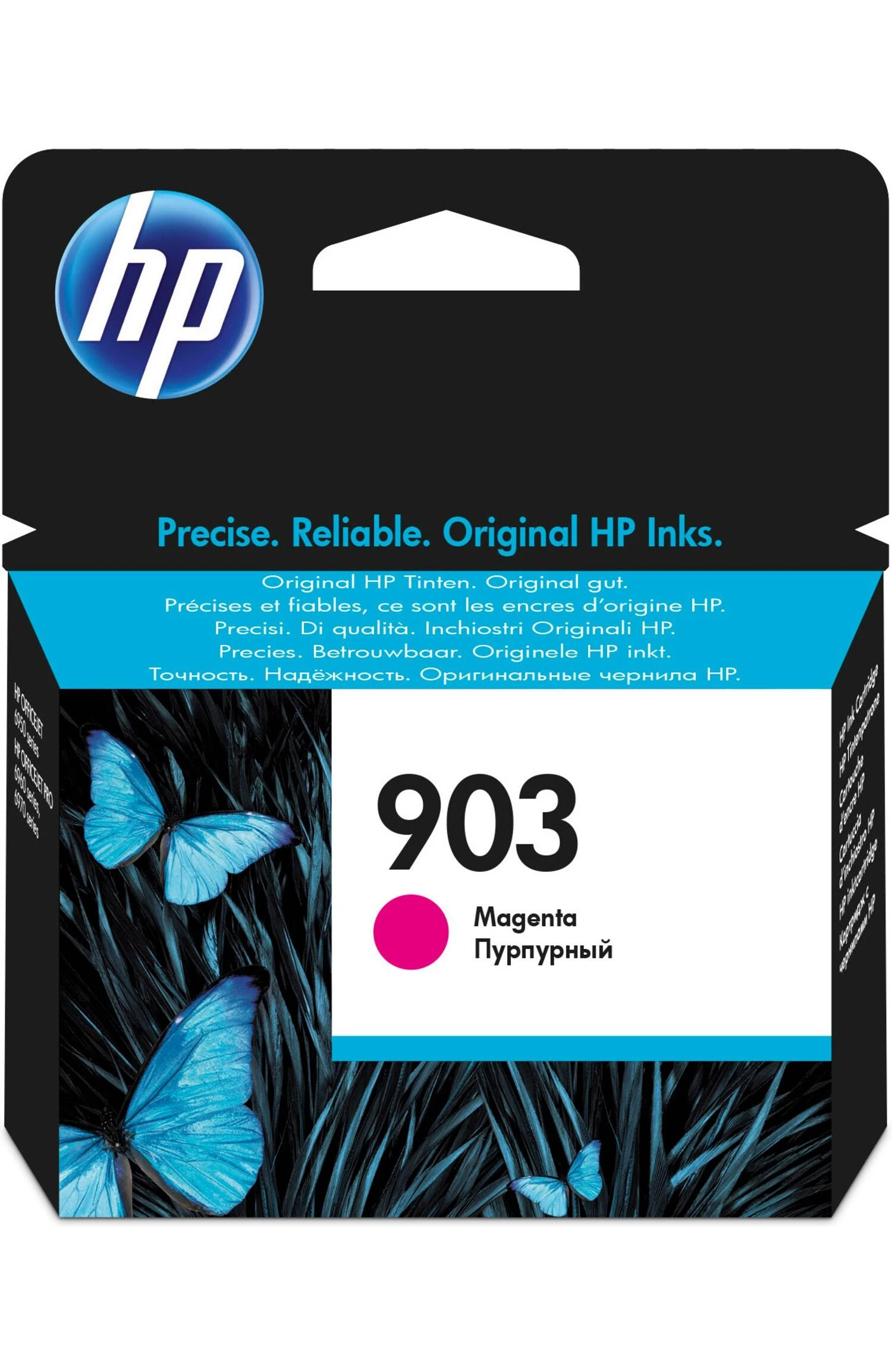 Hewlett Packard (HP) Instant HP 903 Magenta T6L91AE momentinis rašalas
