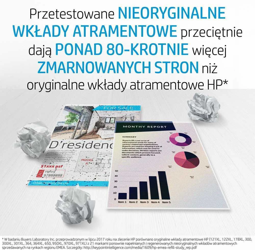 Hewlett Packard (HP) HP 903XL didelio našumo purpurinė originali rašalo kasetė (825 puslapiai)