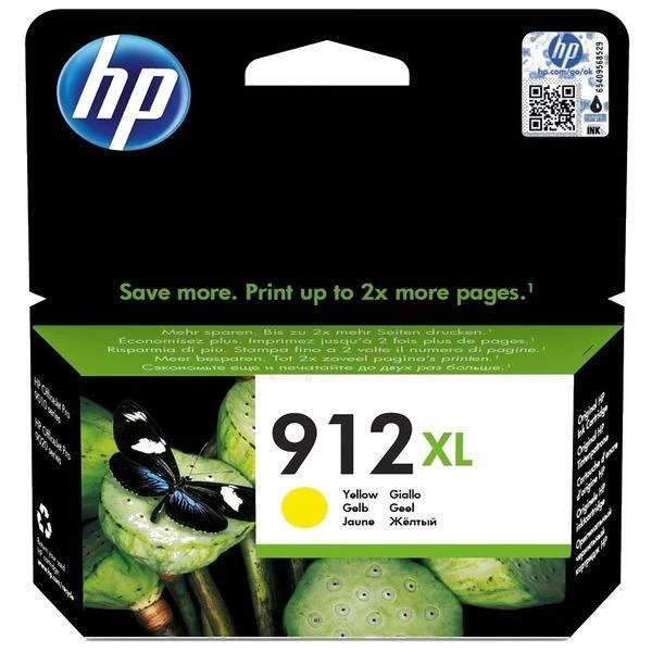 Hewlett Packard (HP) HP 912XL (3YL83AE) Rašalinė kasetė, Geltona
