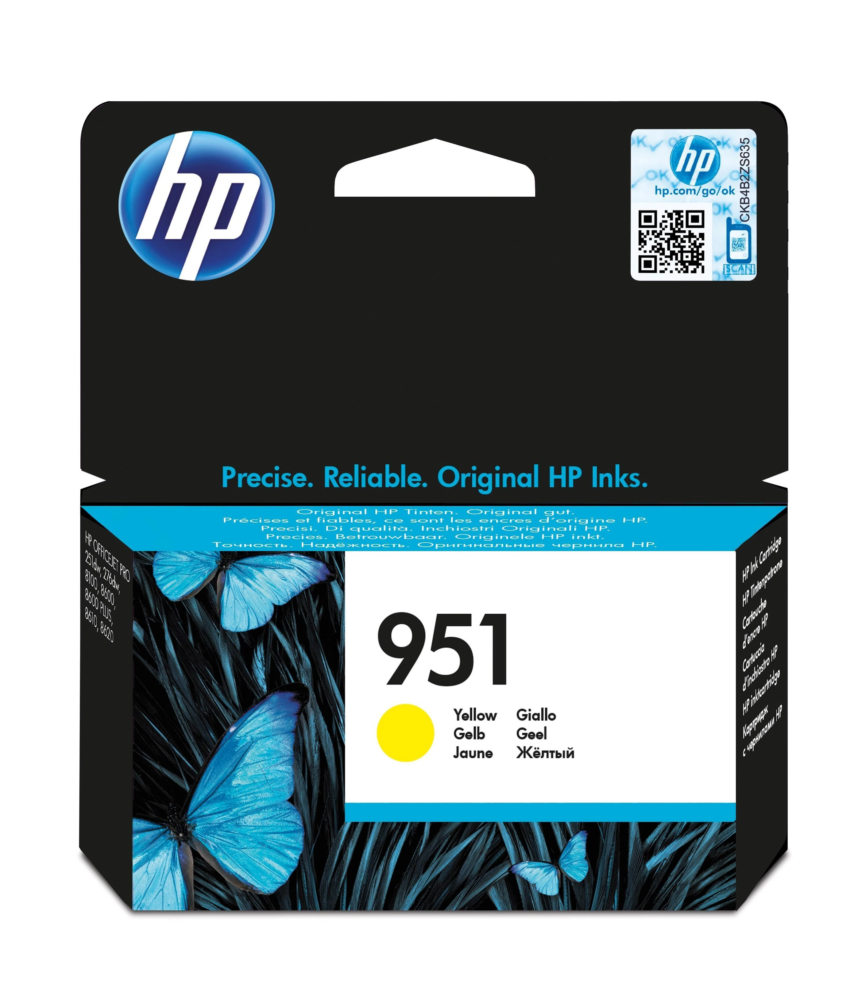 Hewlett Packard (HP) HP Ink No.951 Geltona (CN052AE)