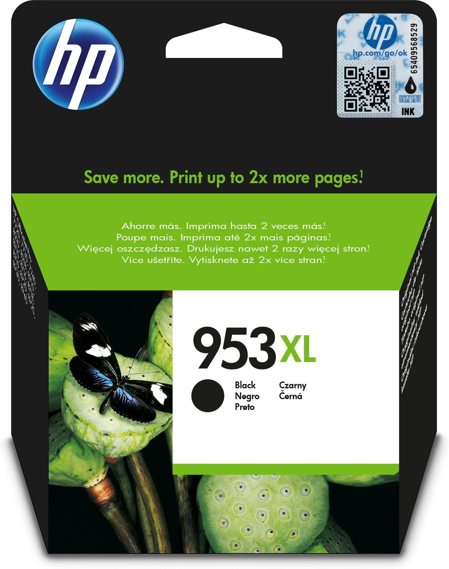 Hewlett Packard (HP) HP 953XL rašalo kasetė, juoda