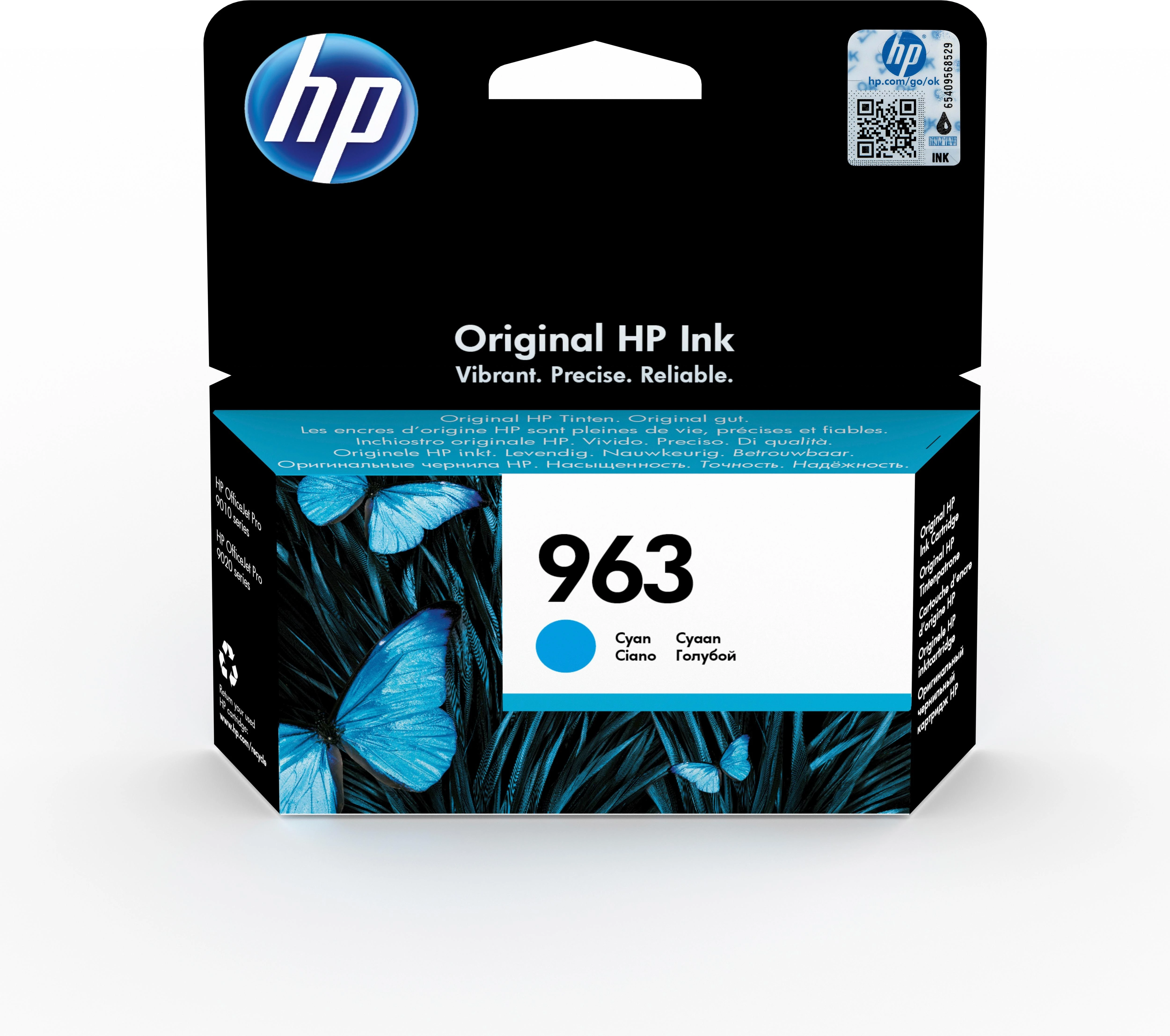 Hewlett Packard (HP) HP 963 mėlynas 3JA23AE Instant Ink