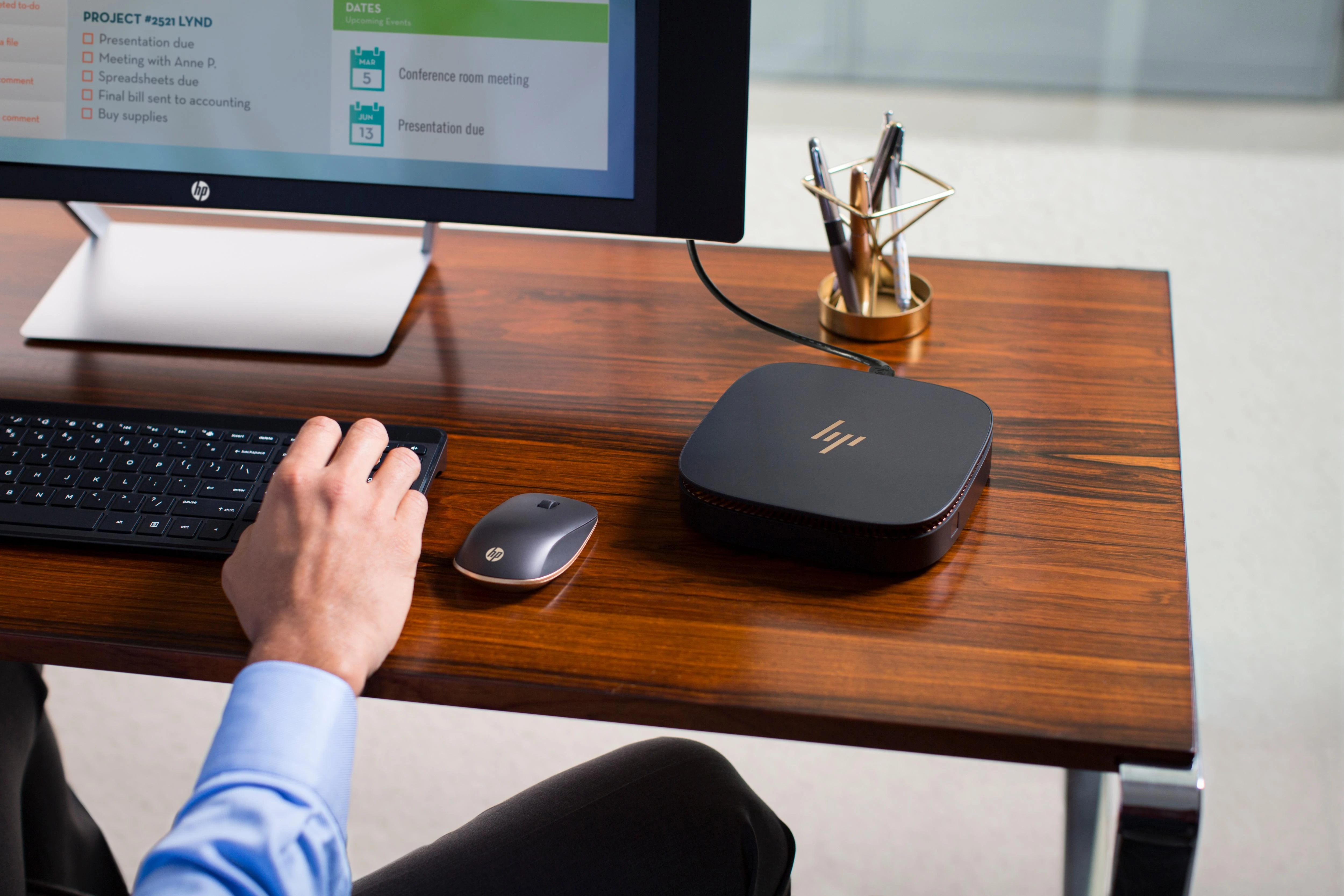 Hewlett Packard (HP) HP Z5000 Wireless Bluetooth Pelė - Baltas Sidabrinis