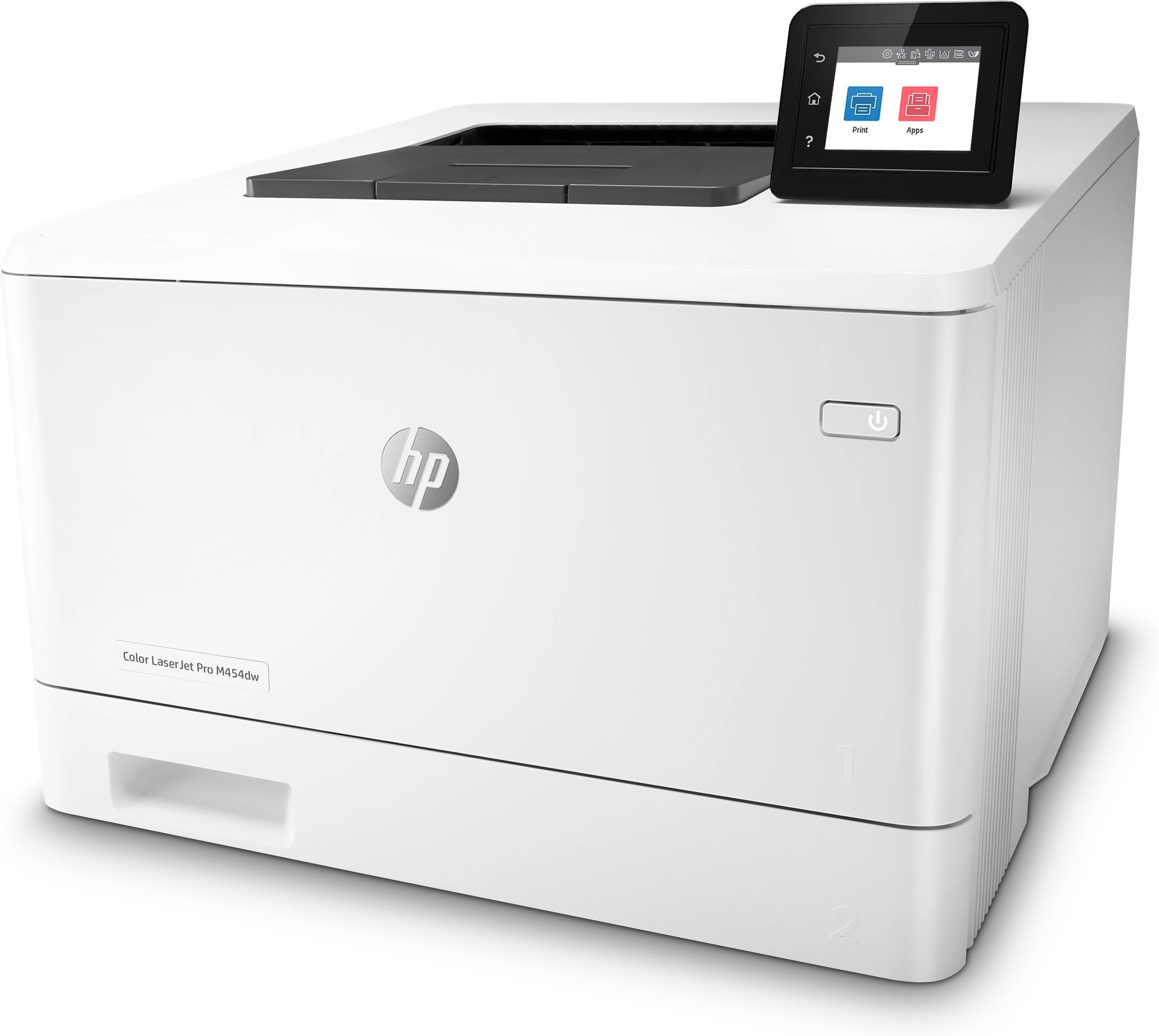 Hewlett Packard (HP) HP Color LaserJet Pro M454dw Spausdintuvas - A4 Color lazerinis, Spausdinimas, Automatinis dokumentų tiektuvas, Auto-Duplex, LAN, WiFi, 27 psl., 750-4000 puslapių per mėn.