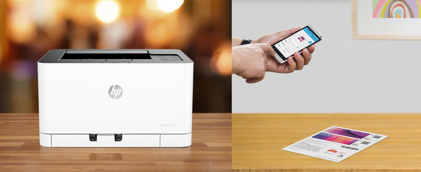 Hewlett Packard (HP) HP Color LaserJet 150nw Spausdintuvas - A4 Color lazerinis, Print, LAN, WiFi, 18ppm, 100-500 pages per month