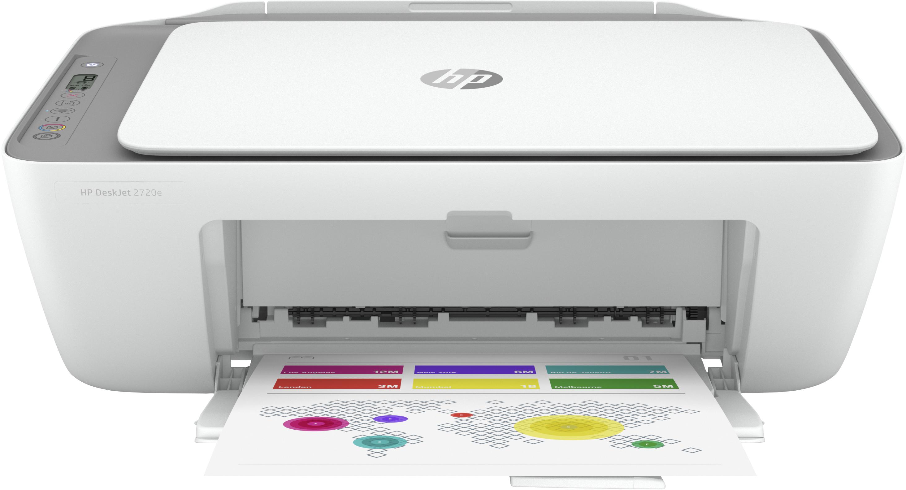 Spausdintuvas HP DeskJet 2720e Thermal inkjet A4 4800 x 1200 DPI 7.5 ppm  Wi-Fi | Varle.lt
