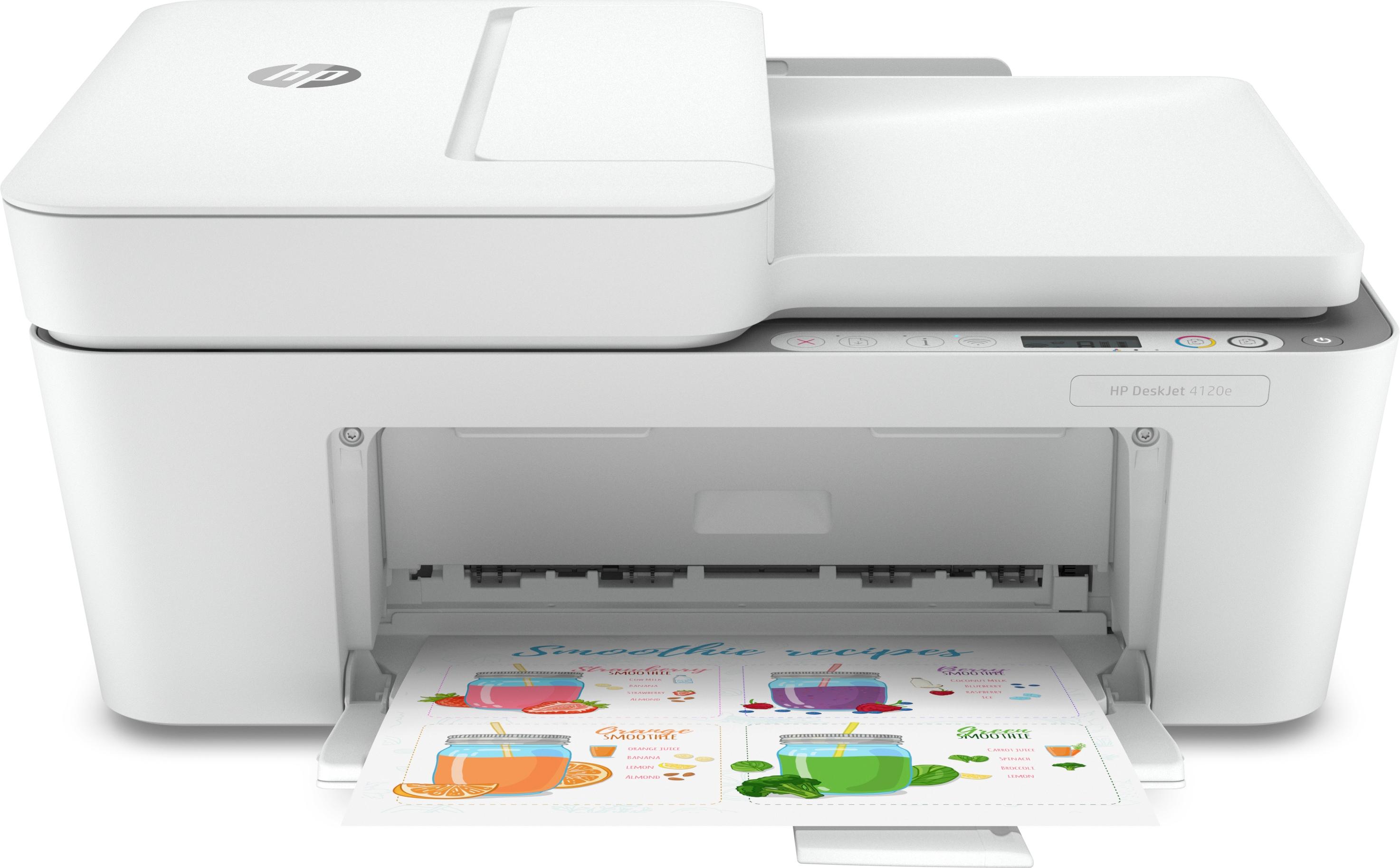 Spausdintuvas HP DeskJet 4120e ADF WiFi Instant Ink HP+ | Varle.lt