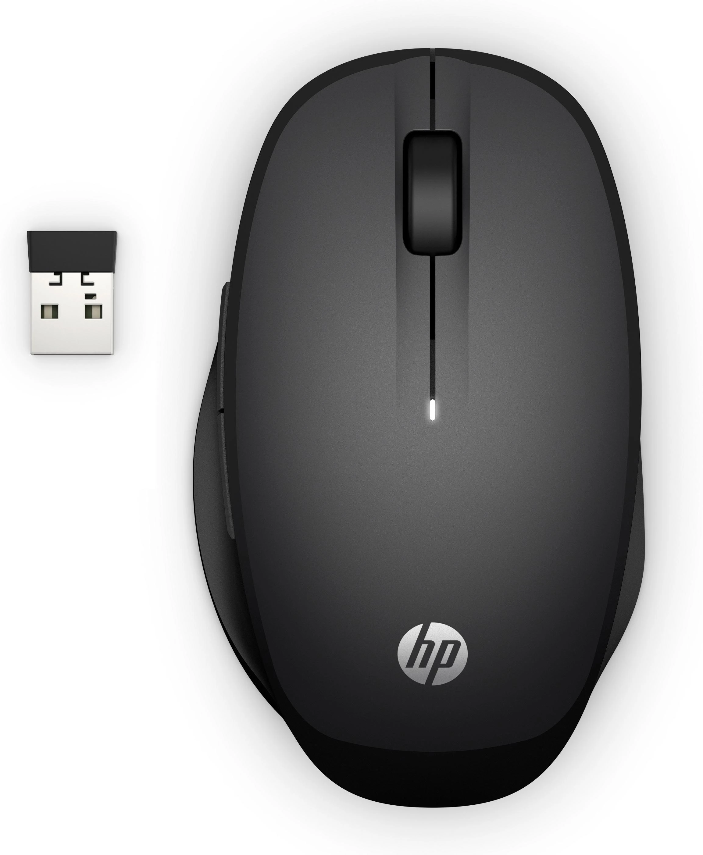 Hewlett Packard (HP) HP Wireless 300 Dual Mode Multi-Device Pelė - Juodas