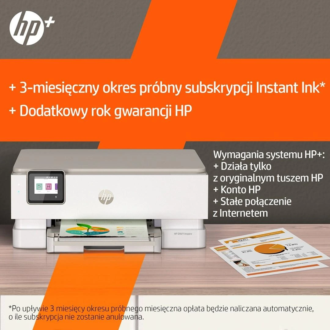 Hewlett Packard (HP) Spausdintuvas - HP ENVY Inspire 7220e Belaidis Visiškai Integruotas 4800x1200 DPI