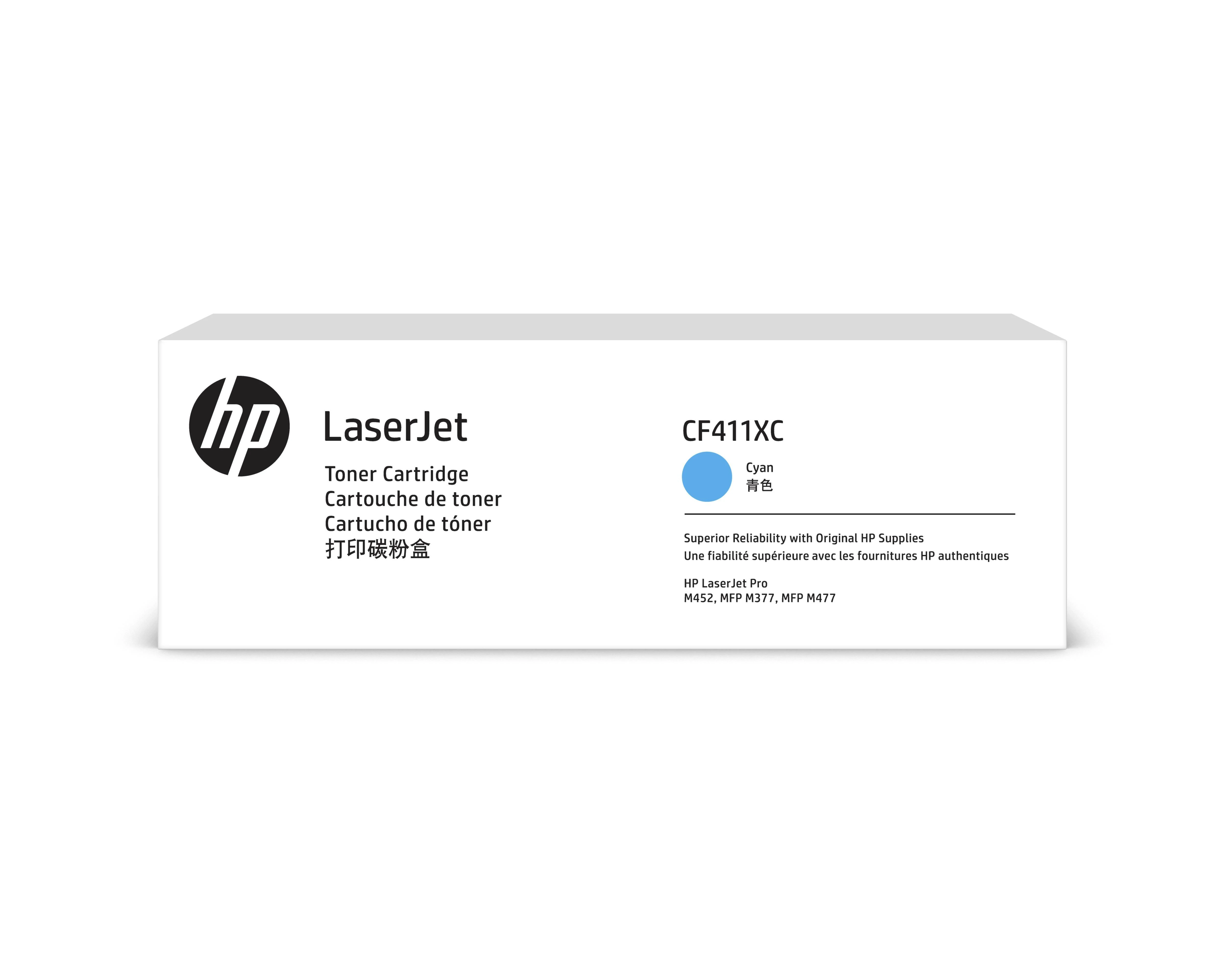 Hewlett Packard (HP) HP 410X kasetė, žydra, didelės talpos
