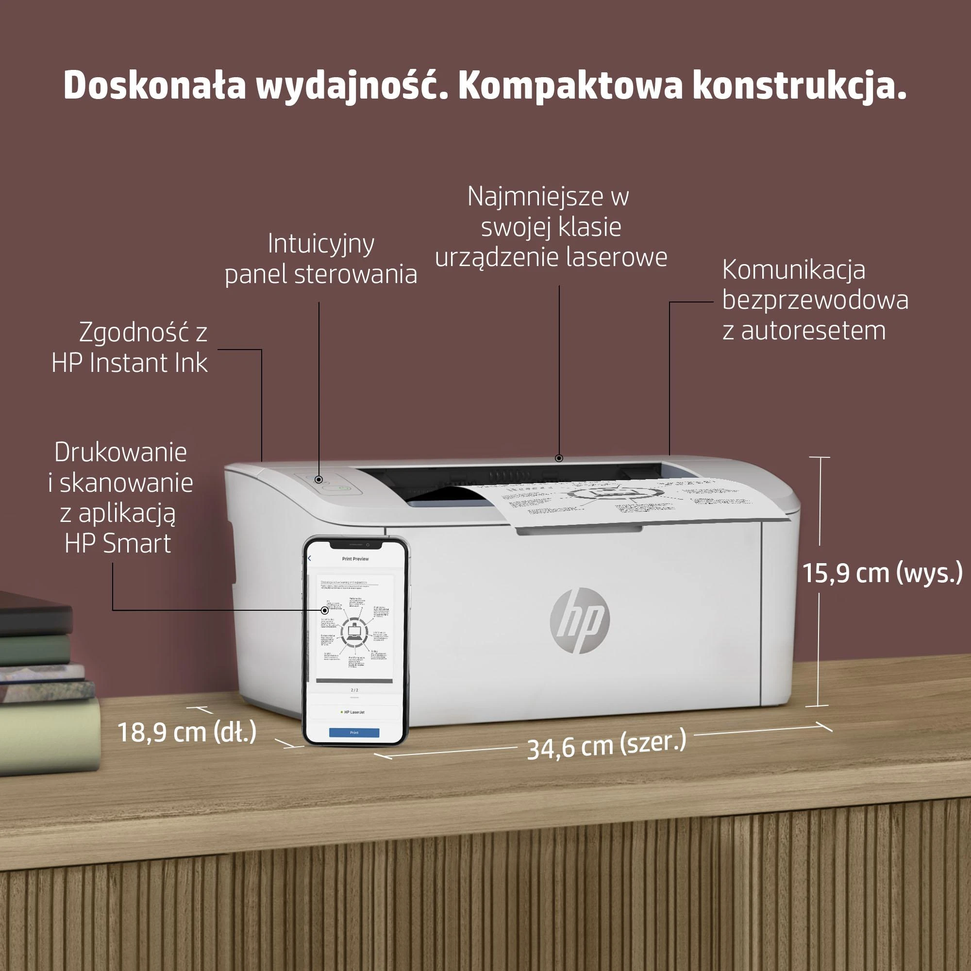 Hewlett Packard (HP) HP LaserJet M110W spausdintuvas