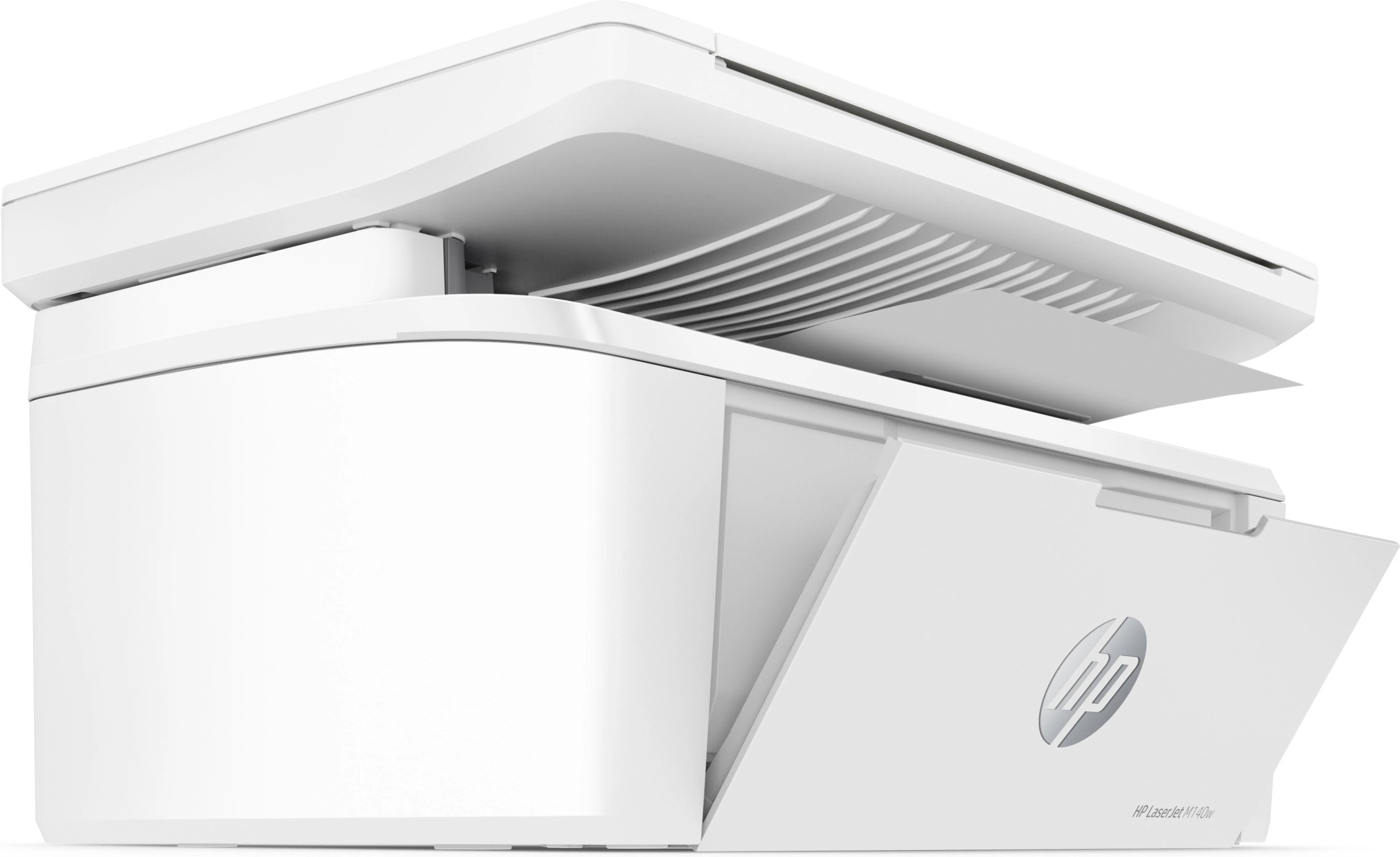 Daugiafunkcis lazerinis spausdintuvas HP LaserJet MFP M140w, spausdinimas / kopijavimas / skenavimas, nespalvotas, A4, 20 ppm, USB / Wi-Fi, baltas