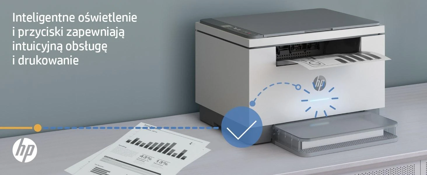 Hewlett Packard (HP) HP LaserJet MFP M234dw MFP Mono B/W lazeris Legali laikmena 29 psl/min kopija 29 ppm spausdinimas 150 lapų USB 2.0 LAN Wi-Fi šviesos bazaltas