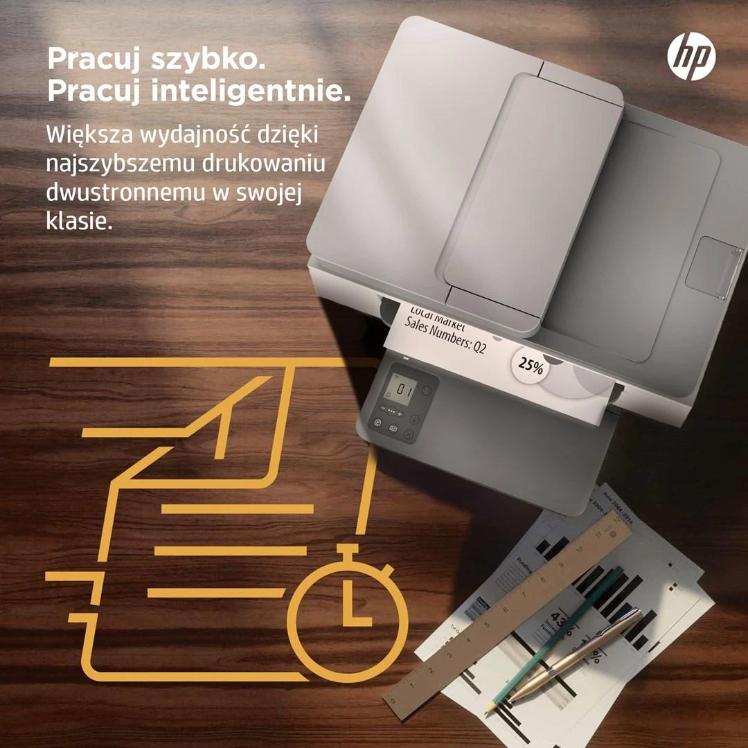 HP LaserJet MFP M234sdn Lazerinis spausdintuvas (6GX00F)