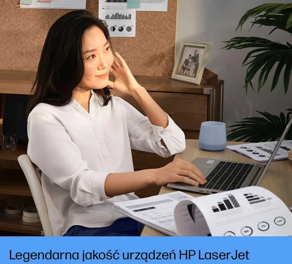 Hewlett Packard (HP) HP LaserJet Tank 1504w Spausdintuvas - A4 Mono lazerinis, Print, Wifi, 23ppm, 250-2500 pages per mėnesį (pakeičia Neverstop)