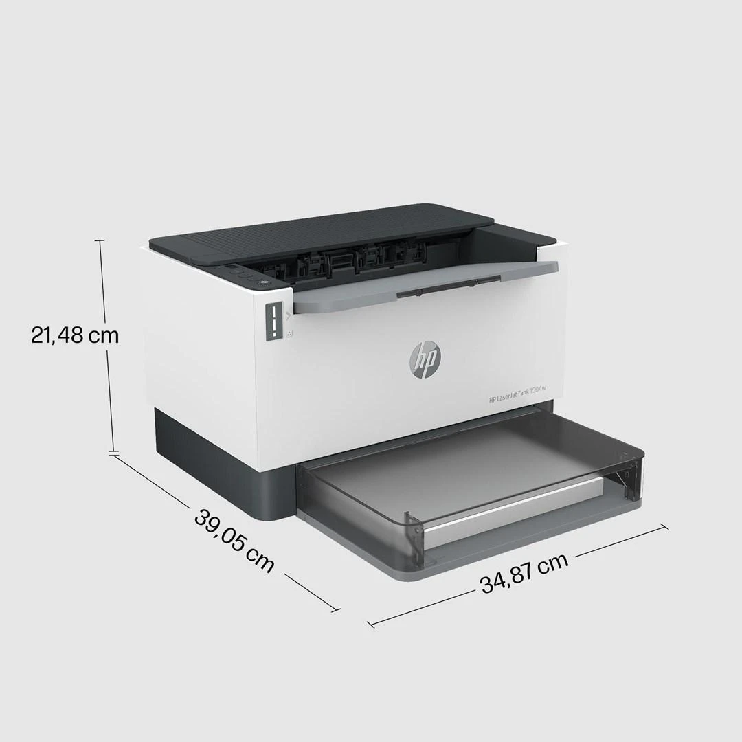 Hewlett Packard (HP) HP LaserJet Tank 1504w Spausdintuvas - A4 Mono lazerinis, Print, Wifi, 23ppm, 250-2500 pages per mėnesį (pakeičia Neverstop)