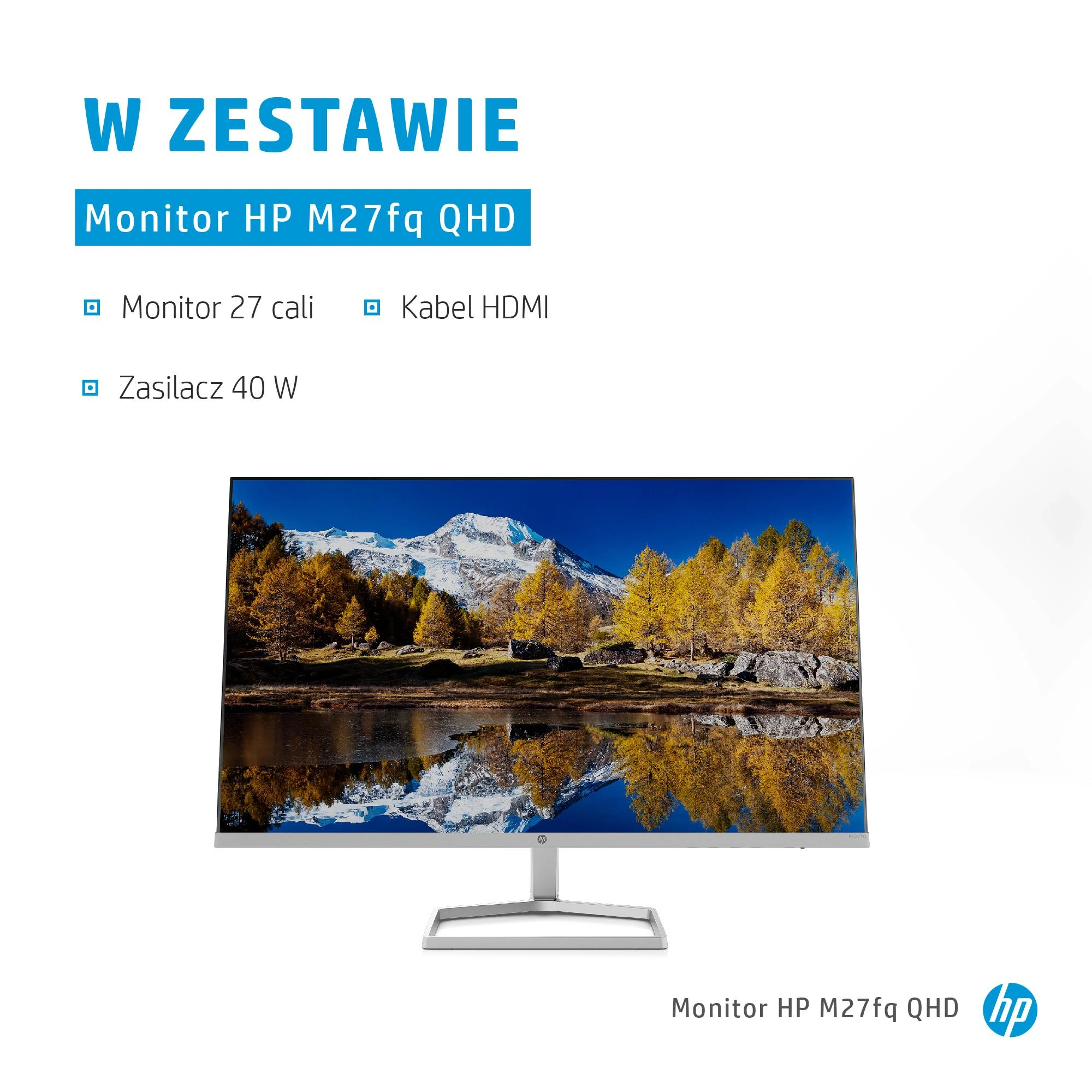 Hewlett Packard (HP) Monitorius HP M27fq