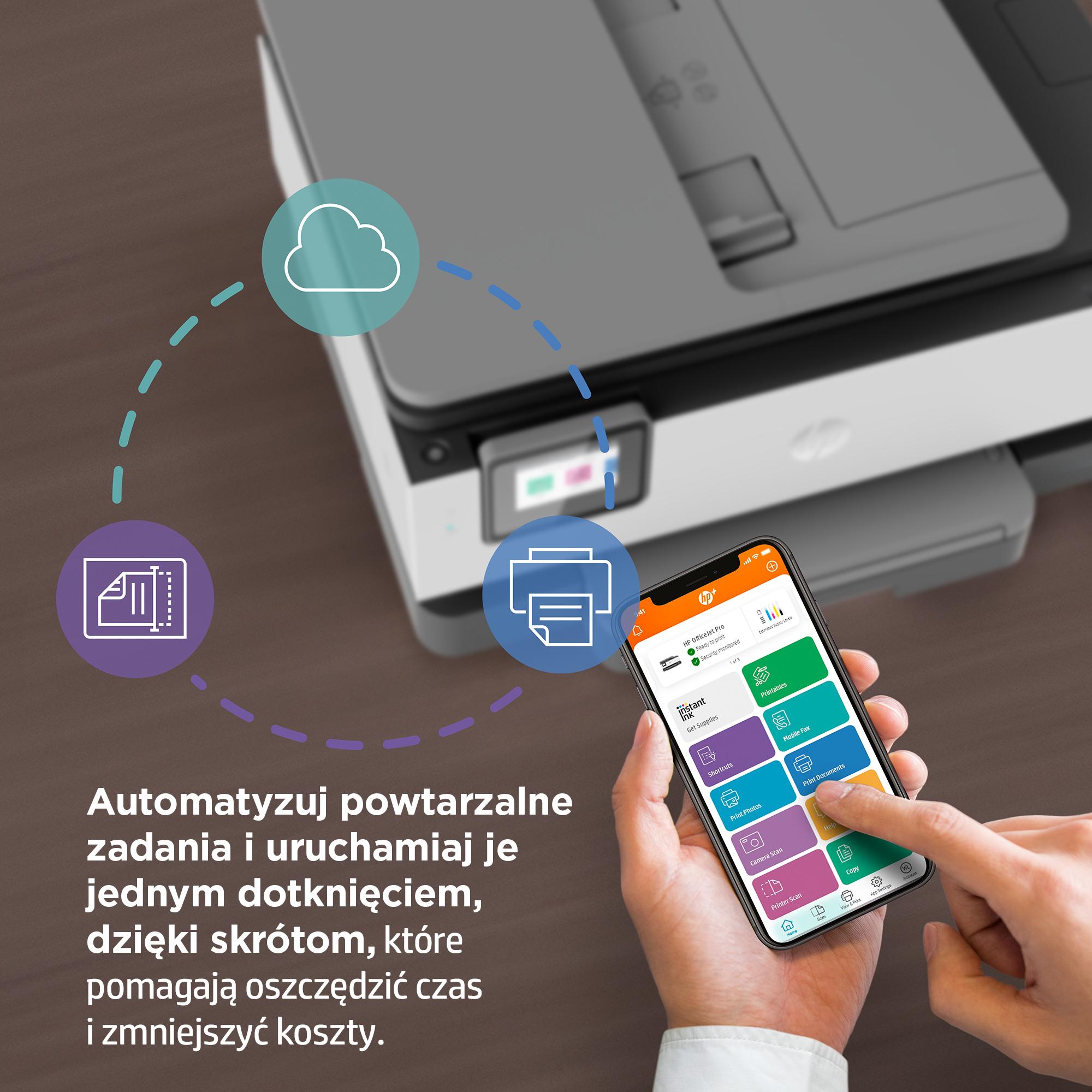 Hewlett Packard (HP) Spausdintuvas HP OfficeJet Pro 8022e All-in-One 229W7B daugiafunkcinis įrenginys