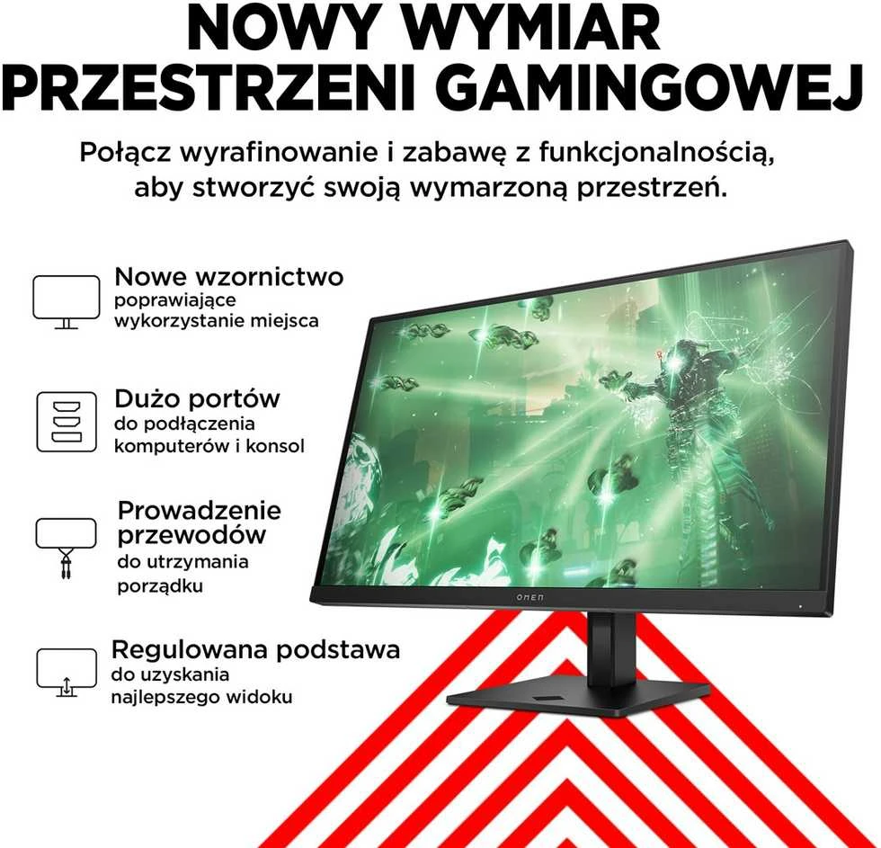 Monitorius HP OMEN 27q - 27'' | IPS | QHD | 1ms | 165Hz | HDR