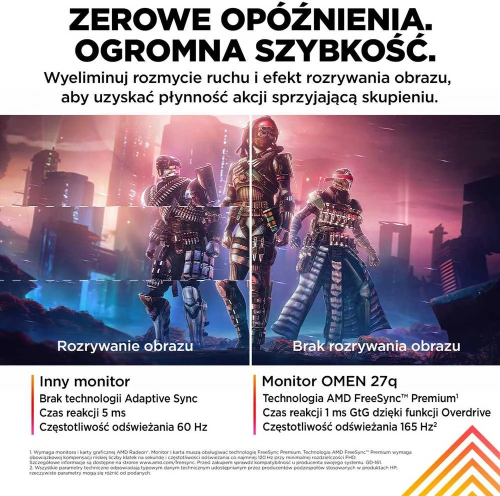 Monitorius HP OMEN 27q - 27'' | IPS | QHD | 1ms | 165Hz | HDR