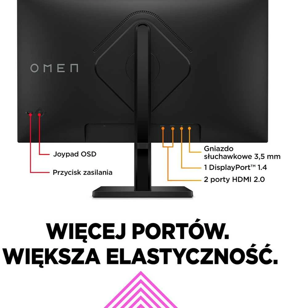 Monitorius HP OMEN 27q - 27'' | IPS | QHD | 1ms | 165Hz | HDR