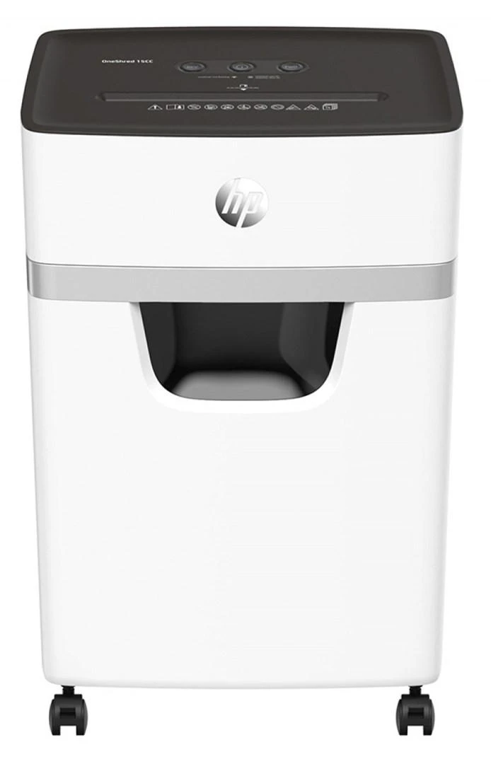 Popieriaus Smulkintuvas - HP Oneshred 15CC 20L Smulkinimas Itin Mažais Gabalėliais