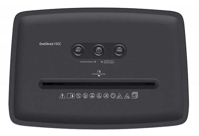 Popieriaus Smulkintuvas - HP Oneshred 15CC 20L Smulkinimas Itin Mažais Gabalėliais
