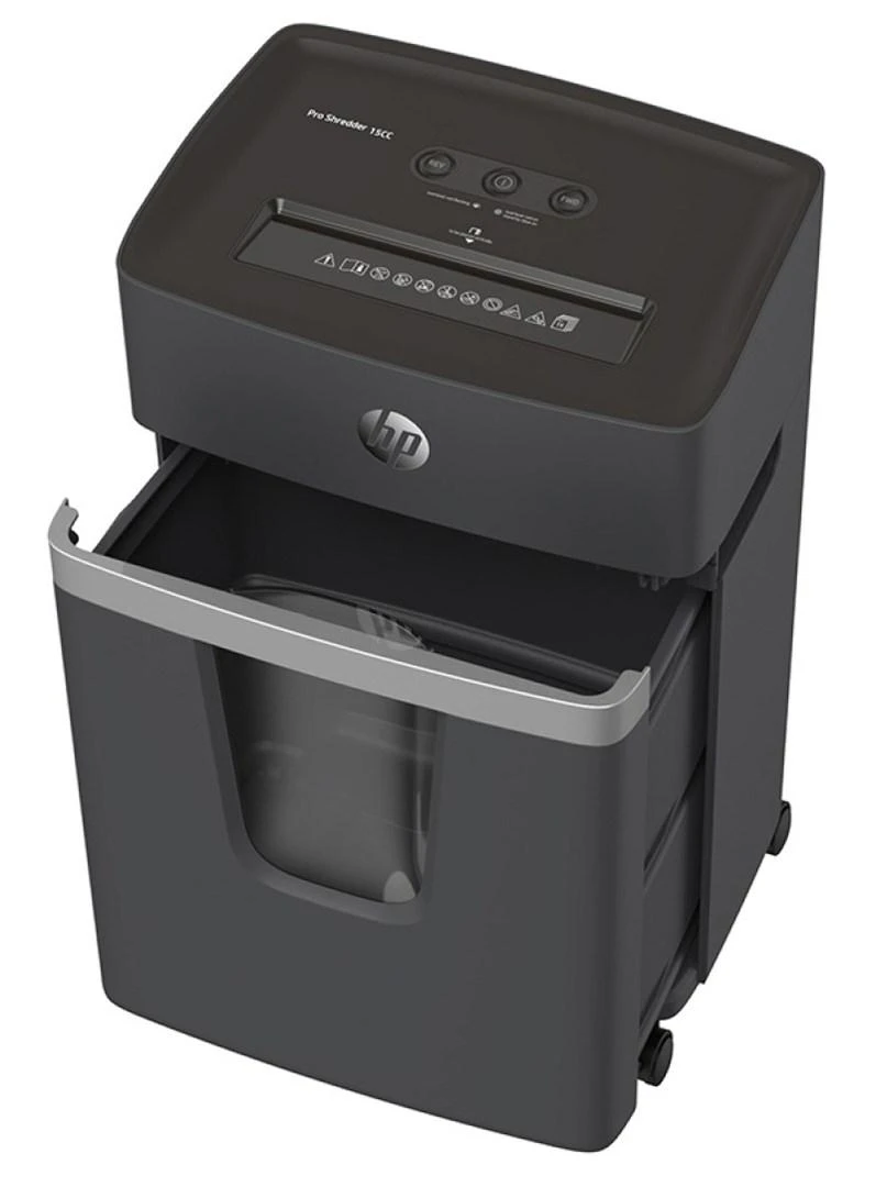 Hewlett Packard (HP) Popieriaus Smulkintuvas - HP Pro Shredder 15CC 20L Mikro Smulkinimas