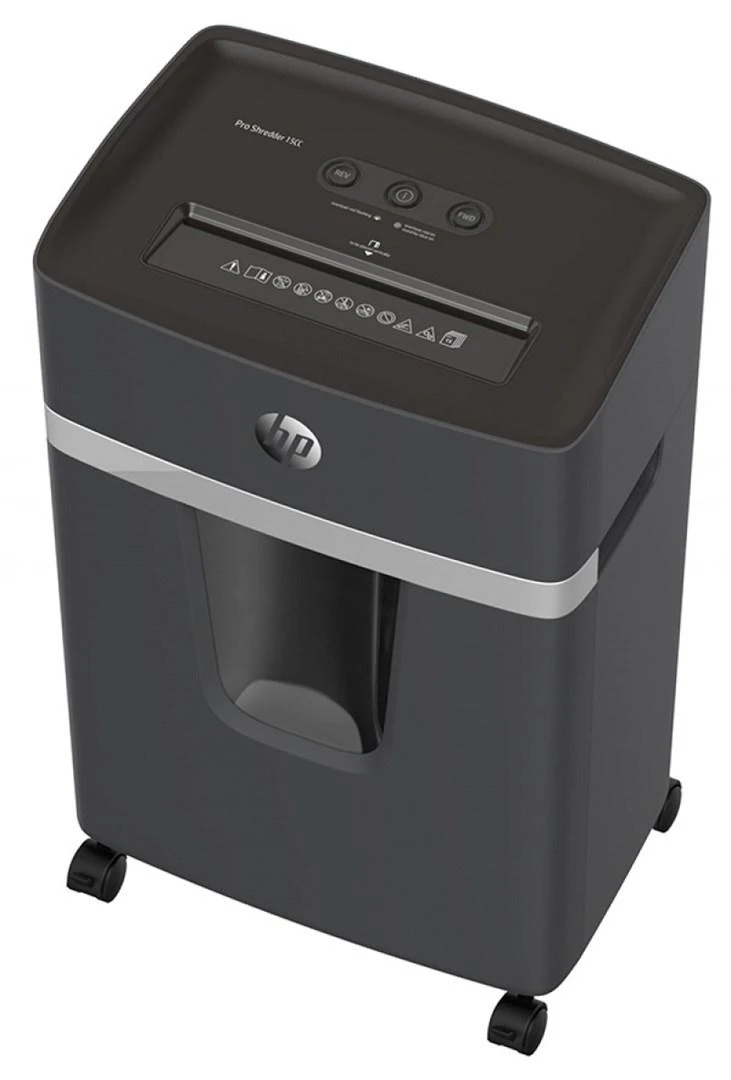 Hewlett Packard (HP) Popieriaus Smulkintuvas - HP Pro Shredder 15CC 20L Mikro Smulkinimas