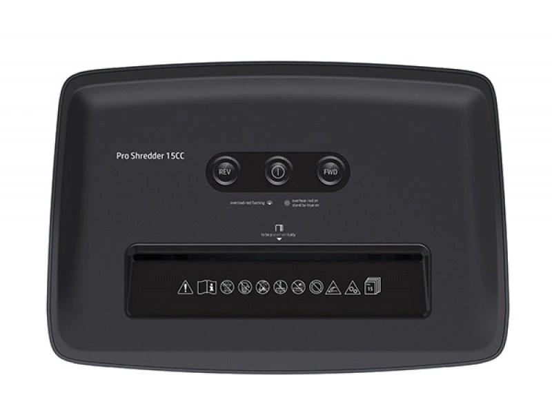 Hewlett Packard (HP) Popieriaus Smulkintuvas - HP Pro Shredder 15CC 20L Mikro Smulkinimas