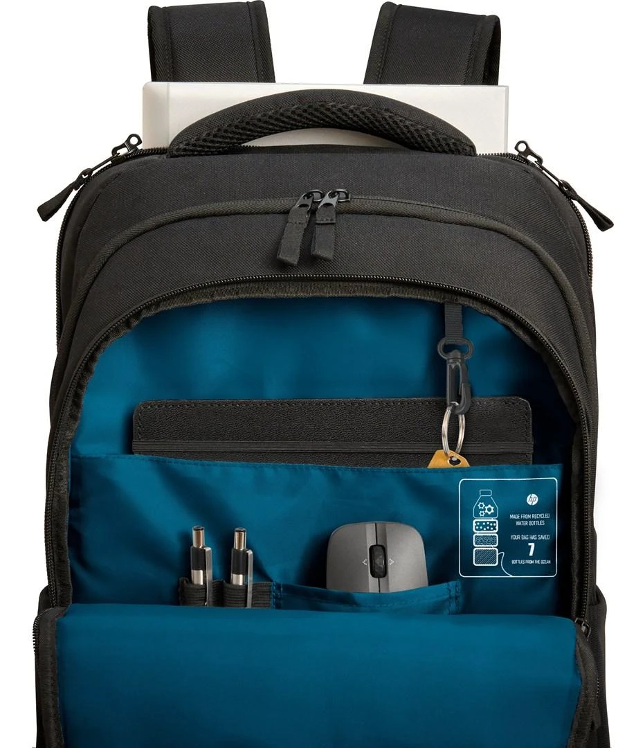 Hewlett Packard (HP) HP Professional 17.3 kuprinė su RFID/Bluetooth sekiklio kišene – juoda