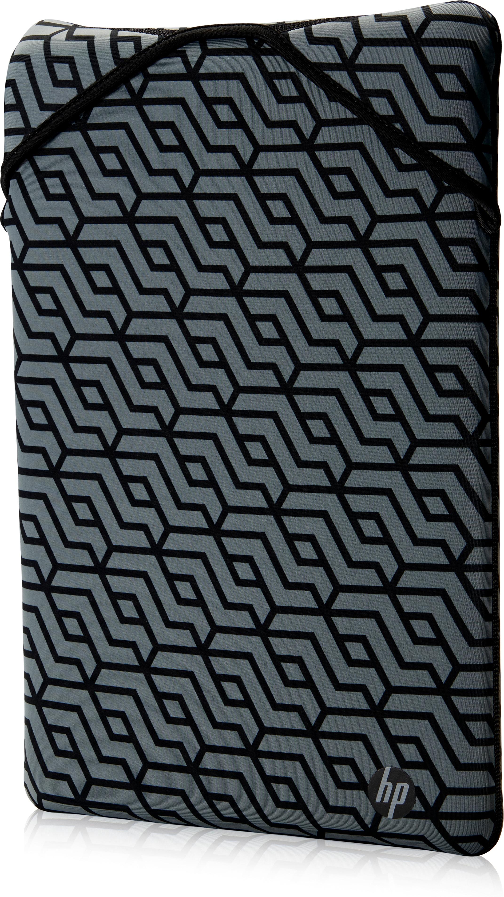 Hewlett Packard (HP) HP Protective Reversible 15inch Juodas/Geo Nešiojamas kompiuteris Sleeve