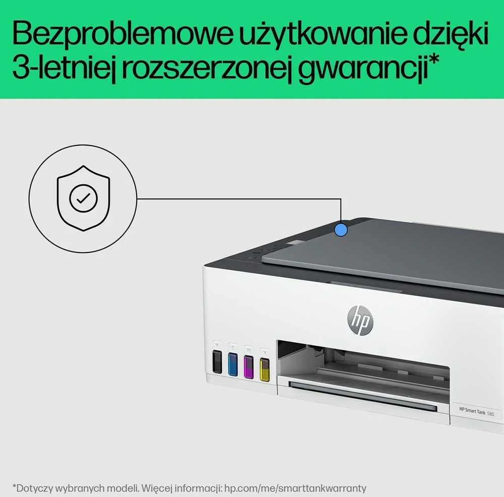 Hewlett Packard (HP) HP Smart Tank 580 AiO Print Scan Copy 12/5ppm Spausdintuvas