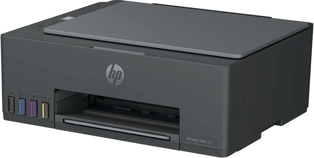 Daugiafunkcis Spausdintuvas - HP Smart Tank 581 Belaidis, Didelio Pajėgumo Rašalo Bakas