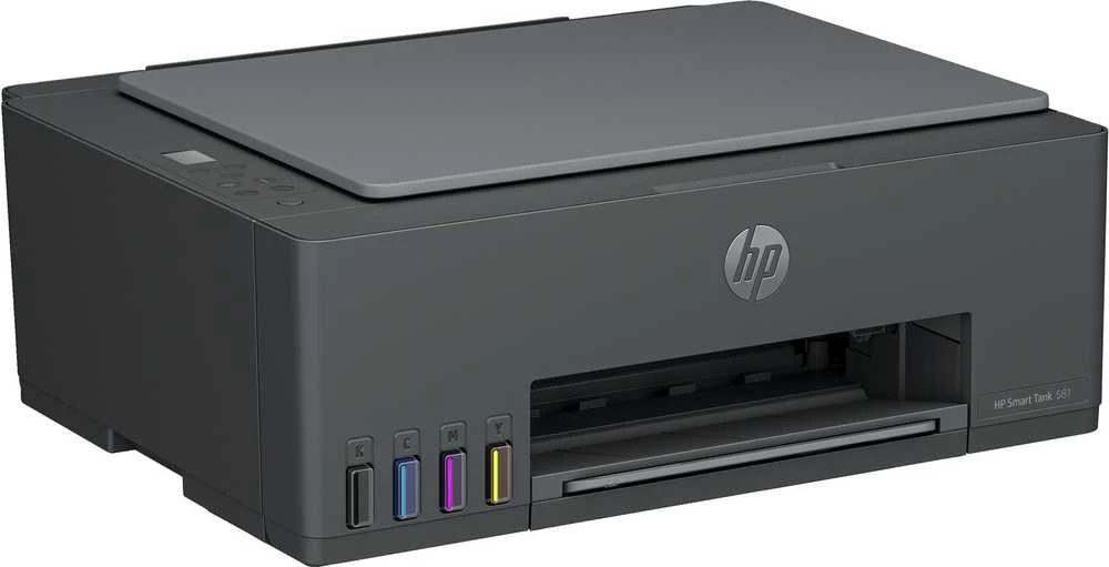 Daugiafunkcis Spausdintuvas - HP Smart Tank 581 Belaidis, Didelio Pajėgumo Rašalo Bakas