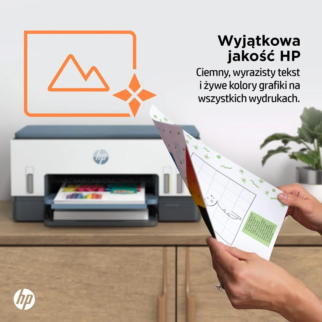 Hewlett Packard (HP) Daugiafunkcis Spausdintuvas - HP Smart Tank 675 A4 4800x1200 DPI 12ppm Wi-Fi
