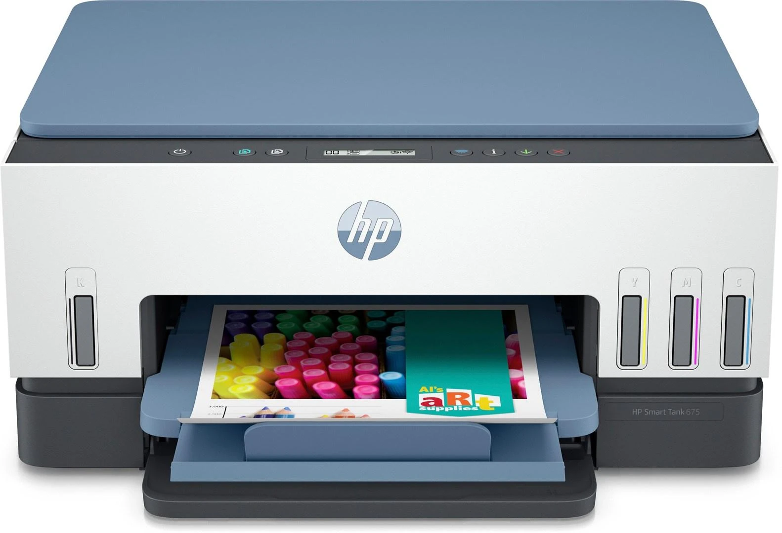 Hewlett Packard (HP) Daugiafunkcis Spausdintuvas - HP Smart Tank 675 A4 4800x1200 DPI 12ppm Wi-Fi