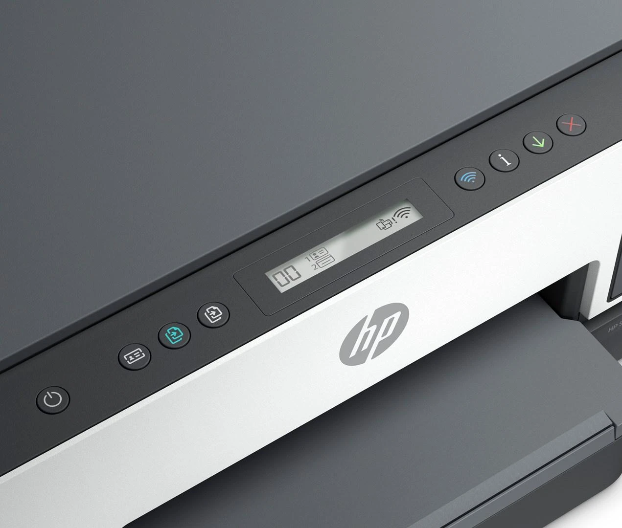 Hewlett Packard (HP) HP Smart Tank 720 AIO daugiafunkcis spausdintuvas Spausdintuvas - A4 spalvotas rašalinis, spausdinimas / kopijavimas / nuskaitymas, automatinis dvipusis spausdinimas, WiFi, 15 psl./min., 400–800 puslapių per mėnesį