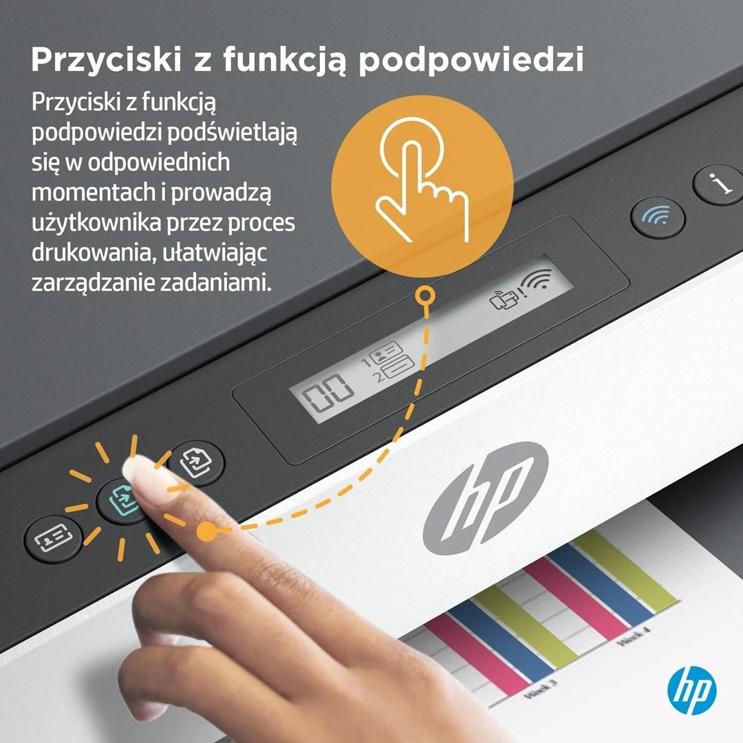 Hewlett Packard (HP) HP Smart Tank 720 AIO daugiafunkcis spausdintuvas Spausdintuvas - A4 spalvotas rašalinis, spausdinimas / kopijavimas / nuskaitymas, automatinis dvipusis spausdinimas, WiFi, 15 psl./min., 400–800 puslapių per mėnesį